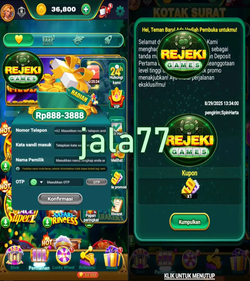 jala77 Masuk